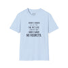 I Didn't Choose The Pet Life The Pet Life Chose Me And I Have No Regrets — Funny Pet Owner T-Shirt