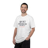 My Pet Tolerates Me T‑Shirt – Funny Pet Lover Tee - Heavyweight fabric