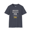 Unbothered Moisturized Fed In My Pet Parent Era — Funny Pet Owner T-Shirt