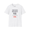 Unbothered Moisturized Fed In My Pet Parent Era — Funny Pet Owner T-Shirt