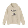 Allergic To People Fine With Pets — Funny Introvert Pet Owner Hoodie