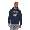 Allergic To People Fine With Pets — Funny Introvert Pet Owner Hoodie