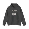 Allergic To People Fine With Pets — Funny Introvert Pet Owner Hoodie