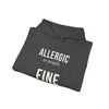 Allergic To People Fine With Pets — Funny Introvert Pet Owner Hoodie